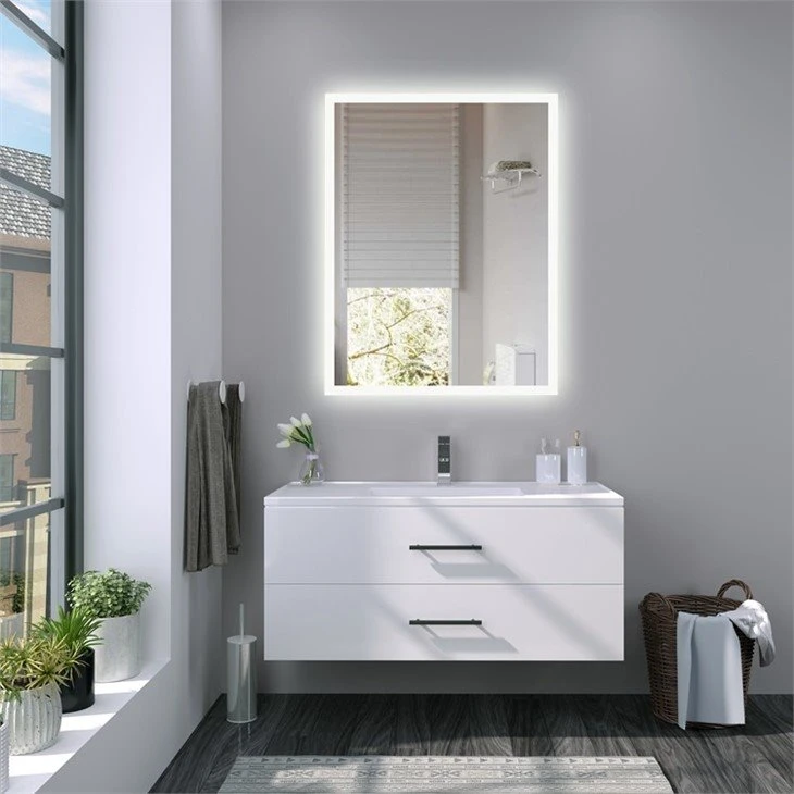 Light Up Rectangle Mirror